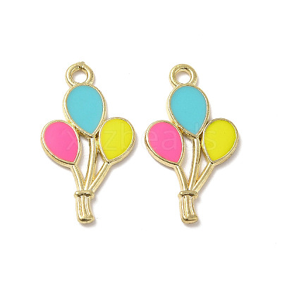 Alloy Enamel Pendants ENAM-B050-10G-05-1