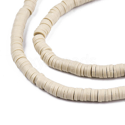 Handmade Polymer Clay Beads CLAY-R067-5.0mm-02-1