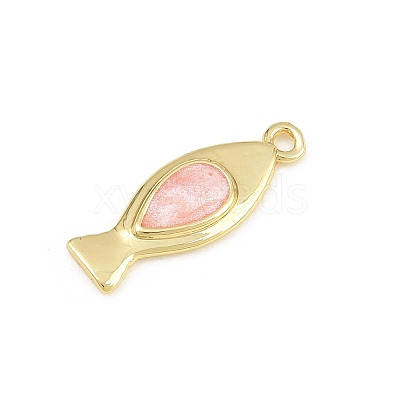 Brass Pendants KK-CBAAB9C-03G-01E-1