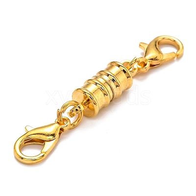 Brass Magnetic Clasps Converter KK-O134-04G-1