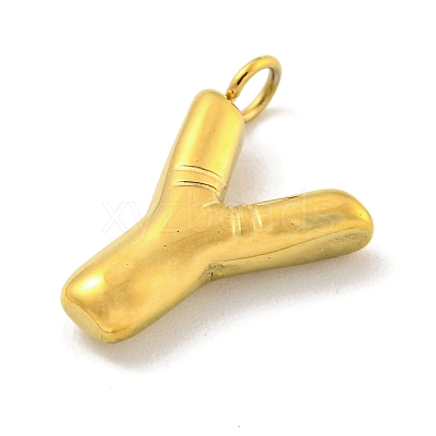 Ion Plating(IP) 304 Stainless Steel Pendants STAS-C102-15G-Y-1