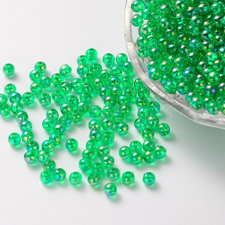 Eco-Friendly Transparent Acrylic Beads LS-X-PL731-8-1