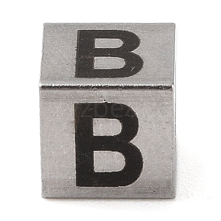 Tarnish Resistant 201 Stainless Steel European Beads LS-STAS-M058-01B-P-1