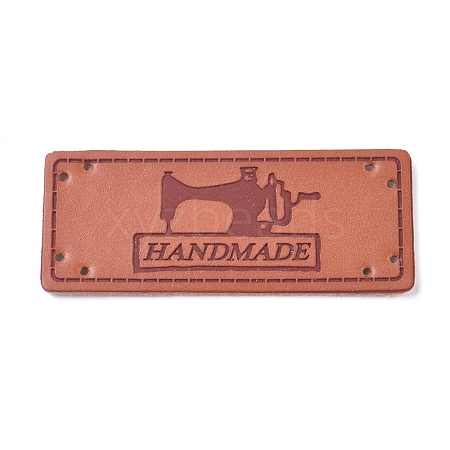 PU Leather Labels DIY-WH0163-13B-06-1