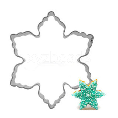 304 Stainless Steel Christmas Cookie Cutters DIY-E012-86-1