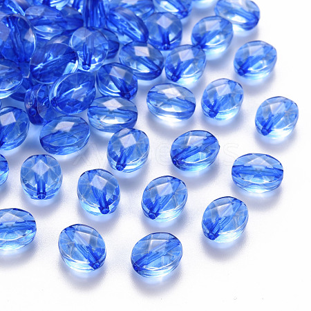 Transparent Acrylic Beads TACR-S154-18A-86-1