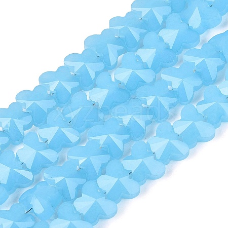 Imitation Jade Glass Beads Strands GLAA-Q118-01A-A03-1