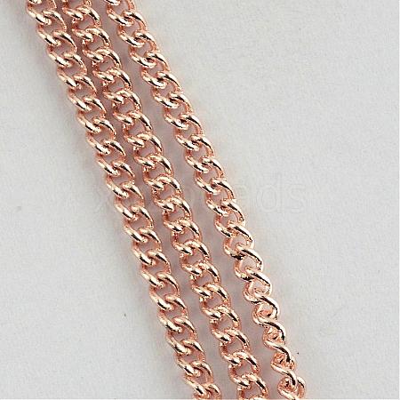 Unwelded Iron Curb Chains CH-R078-11RG-1
