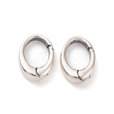 925 Sterling Silver Spring Gate Rings STER-D036-13AS-02-1