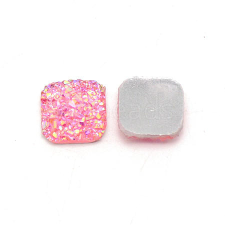 Resin Cabochons RESI-WH0026-02A-1