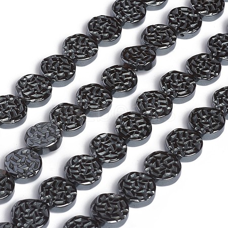 Non-magnetic Synthetic Hematite Beads Strands G-I273-12-1