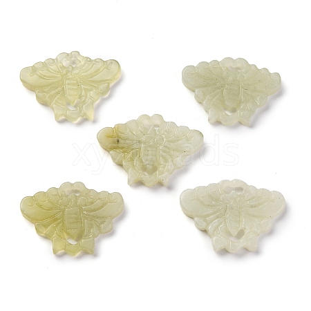 Natural Xiuyan Jade Carved Pendants G-M195-06-1