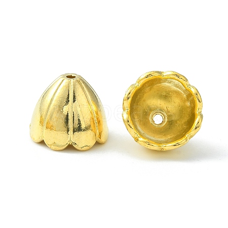 Tibetan Style Alloy Bead Caps TIBE-5211-G-LF-1