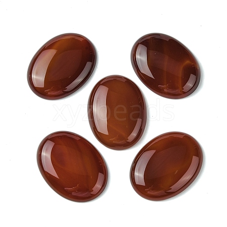 Natural Red Agate Cabochons G-L601-03E-01-1