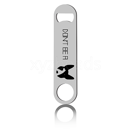 430 Stainless Steel Bottle Openers AJEW-WH0259-001-1