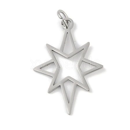 Non-Tarnish 304 Stainless Steel Pendants STAS-L279-034P-1