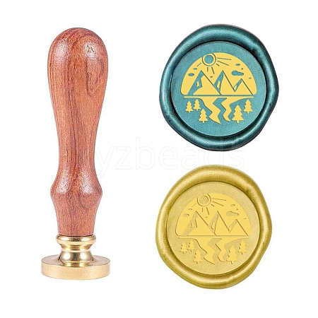 Wax Seal Stamp Set AJEW-WH0131-805-1