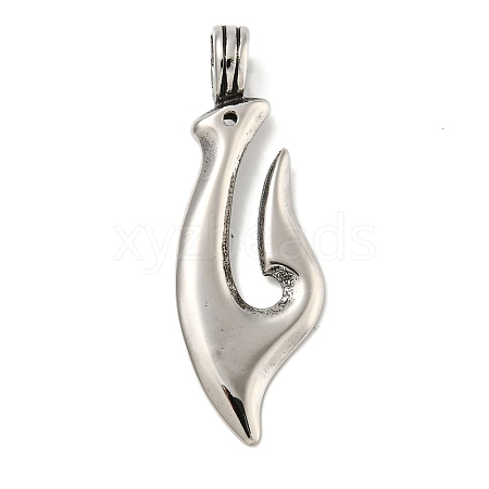 316 Surgical Stainless Steel Pendants STAS-Z073-102AS-1