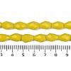 Opaque Solid Color Imitation Jade Beads Strands EGLA-N013-P6mm-D06-4