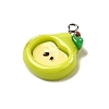Opaque Resin Pendants RESI-K045-01A-2