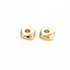 Rack Plating Brass Beads KK-S360-160-2
