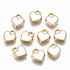 Alloy Enamel Charms ENAM-S126-015A-RS-1