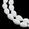 Opaque Solid Color Imitation Jade Beads Strands GLAA-N005-P6mm-D02-3