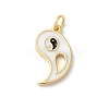 Rack Plating Brass Enamel Pendants KK-Z056-50G-01-1