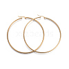 201 Stainless Steel Big Hoop Earrings LS-EJEW-A052-20A-G-1
