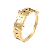 Ion Plating(IP) 304 Stainless Steel Constellation Open Cuff Ring for Women RJEW-C097-01G-04-1