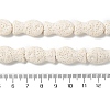 Fish Dyed Natural Lava Rock Beads Strands G-O126-01A-10-4