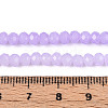 Baking Paint Imitation Jade Glass Bead Strands DGLA-A034-J10mm-A50-4