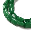 Dyed Natural Malaysia Jade Beads Strands G-G085-A05-01-3