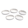 Non-Tarnish 304 Stainless Steel Cabochon Settings STAS-Y001-07B-P-1
