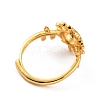 Adjustable Brass Finger Rings Components KK-WH0044-74B-2