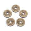Tibetan Style Alloy Chinese Coin Pendants PALLOY-WH0060-01D-NF-1