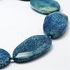 Natural Fossil Coral Beads Strands G-K180-F04-3