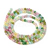 Transparent Glass Beads Strands EGLA-P061-03A-2