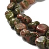 Natural Unakite Beads Strands G-P497-01E-48-4