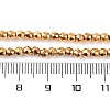 Electroplated Synthetic Non-magnetic Hematite Beads Strands G-H027-B01-02-5
