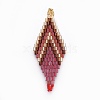 MIYUKI & TOHO Handmade Japanese Seed Beads Links SEED-E004-B10-1