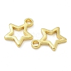 Brass Charms KK-C083-09G-2