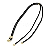 Nylon Cord Necklaces Findings KK-Q019-10G-01-1