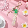 Flower PVC Rope Keychains KEYC-JKC00968-2