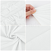 2Pcs 2 Styles Polyester Wedding Arch Cover Cloth FEPA-CN0001-02A-5