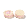 Opaque Resin Imitation Food Decoden Cabochons CRES-L037-15D-2