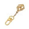 304 Stainless Steel Macrame Chain Pouch Empty Stone Holder Pendant Decoration HJEW-JM02084-3