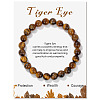Synthetic Tiger Eye Beaded Stretch Bracelets PW-WG7FE75-18-1-1