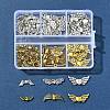 80Pcs Tibetan Style Alloy Beads FIND-FS0003-59-6