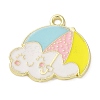 Alloy Enamel Pendants ENAM-K071-01G-04-1